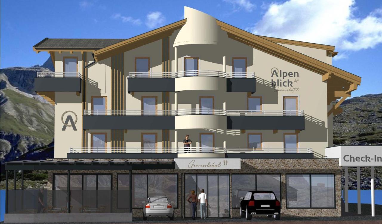 Genusshotel Alpenblick Langenfeld Bagian luar foto